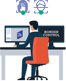 Verification by a border guard